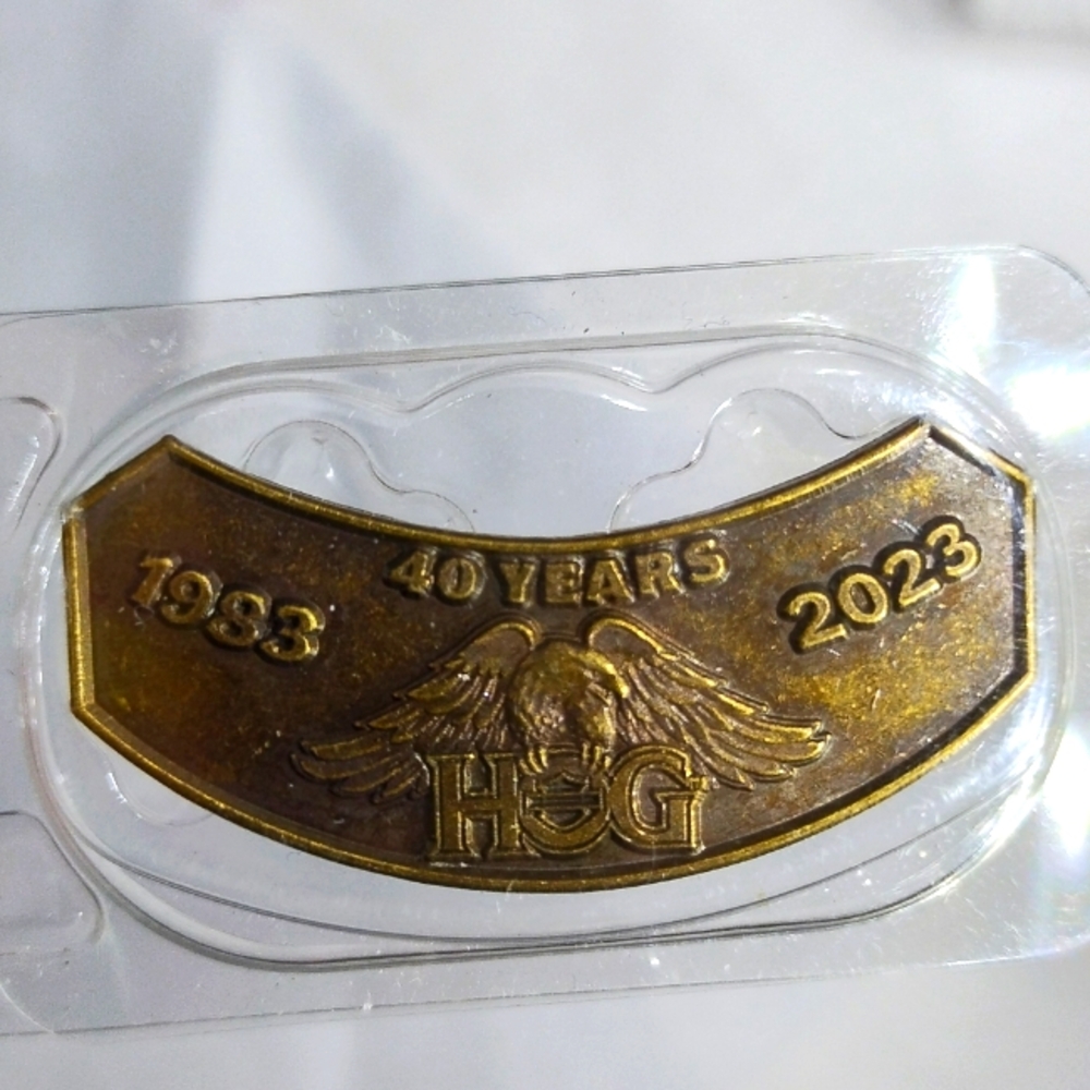 Harley-Davidson HOG 40th Anniversary Pin